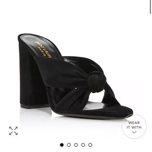 Saint Laurent Lou Lou 100 mule sandals